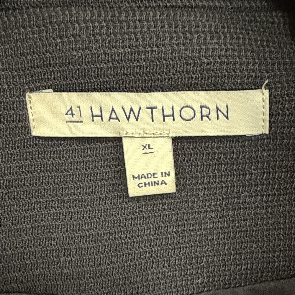 Ellen Tracy Black Blazer with Gray Accents - Picture 2 of 6